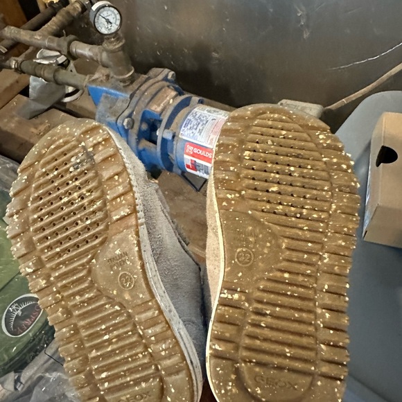 Adorable eco friendly Geox toddler sneakers “save our planet” on heels - Picture 4 of 7